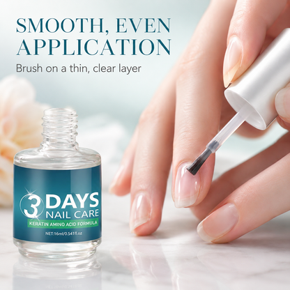 💝LAST DAY 49% OFF💖3 Days Nail Care - ✨ Clear Moisture Finish