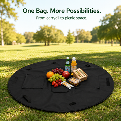 👜SUMMER HOT SALE 48% OFF-Convertible Picnic Mat Tote Bag for Easy Outdoor Outings