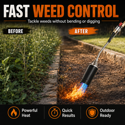 3200°F Propane Weed Burner Torch Kit