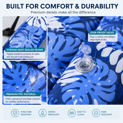 🌊Inflatable Pool Lounge Chair – Lightweight Comfort for Summer