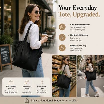 2-in-1 Convertible Tote Bag and Picnic Blanket