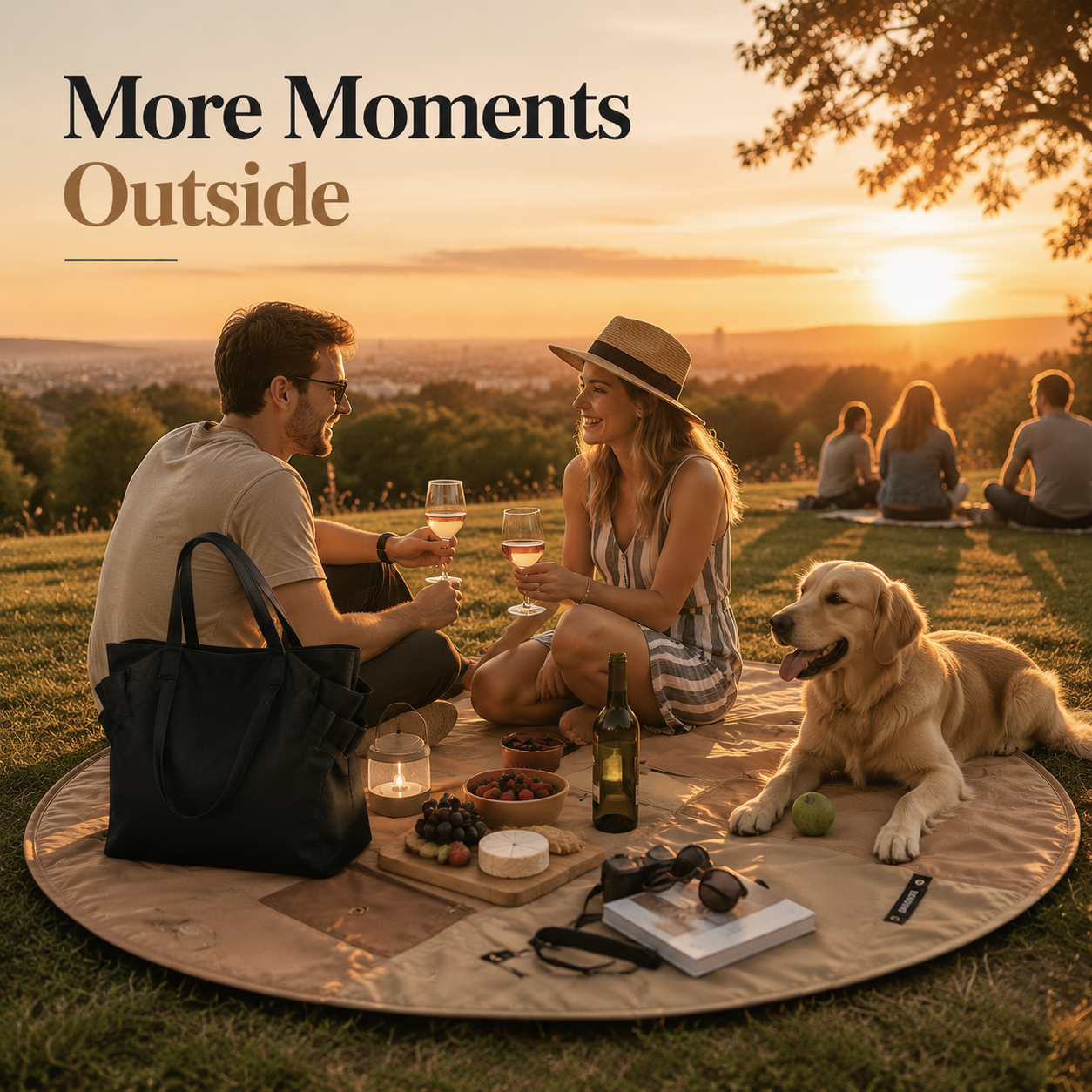 2-in-1 Convertible Tote Bag and Picnic Blanket