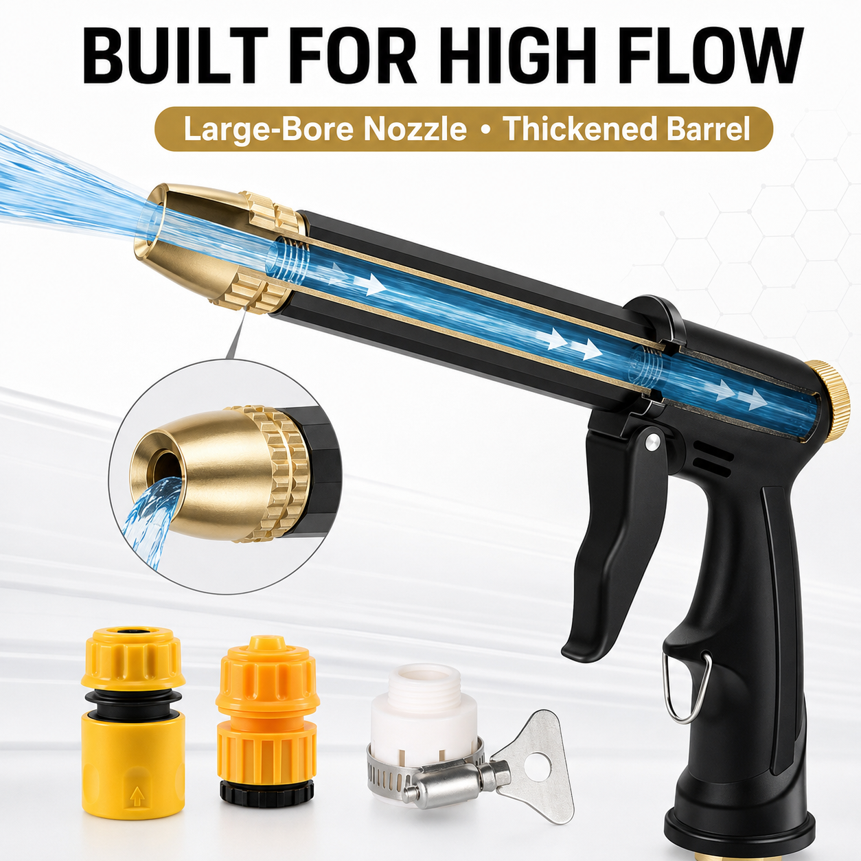 💦Handheld High-Flow Water Cleaning Tool