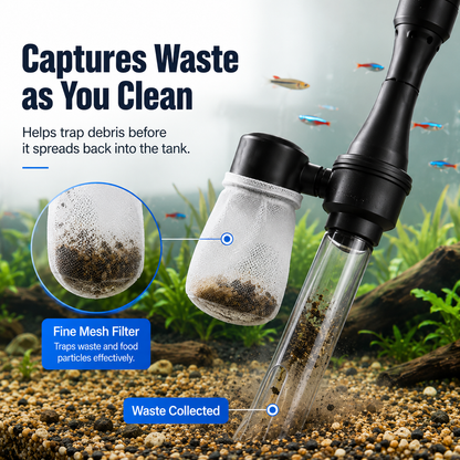 🐠50% off 🔥 Electric Aquarium Gravel Cleaner