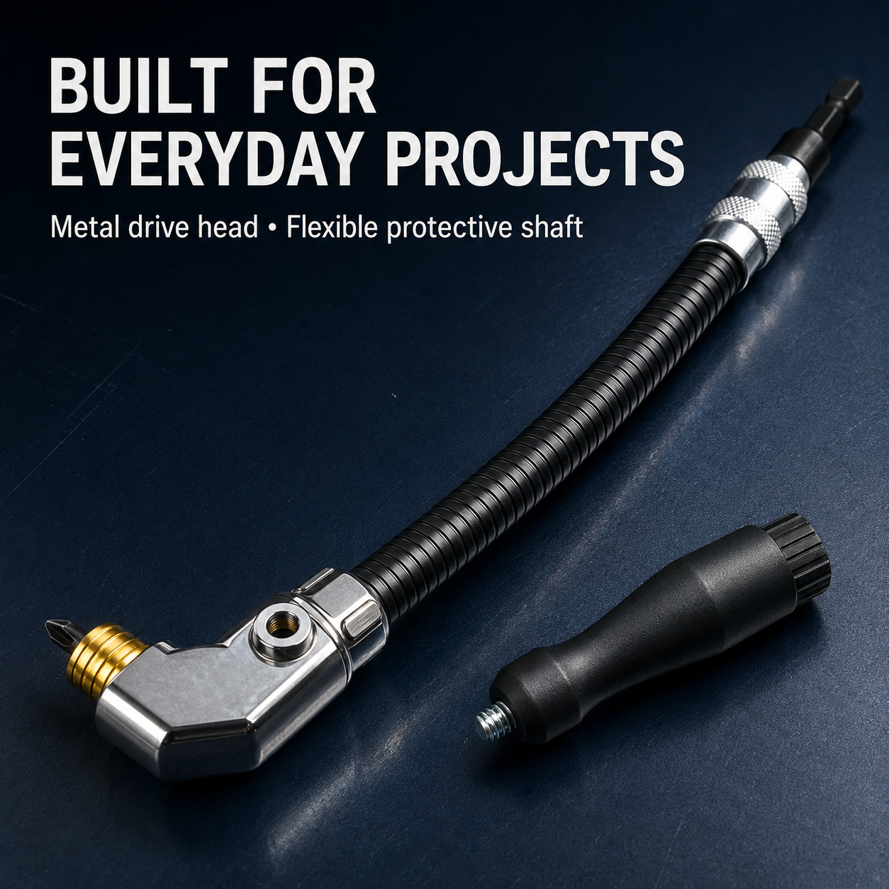 Flexible 90° Right Angle Drill Extension Kit