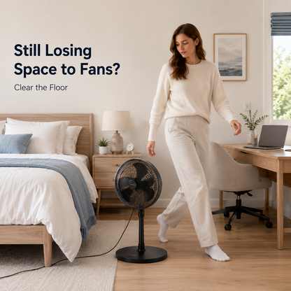 💡New E27 Socket Ceiling Fan Light - 2-in-1 Silent LED Fan with Remote Control