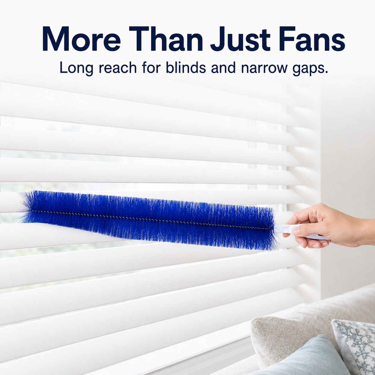 Bendable Fan Cleaning Brush for Easy Hard-to-Reach Dusting🧹