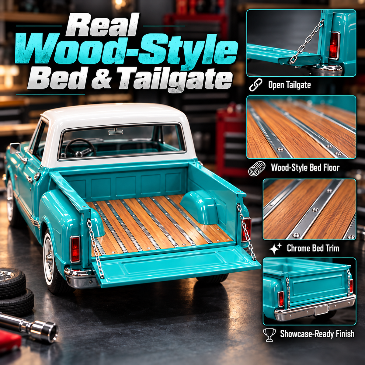 🎁 50% OFF Model Kit – 🏆Premium Classic Truck Gift for Collectors & Hobbyists