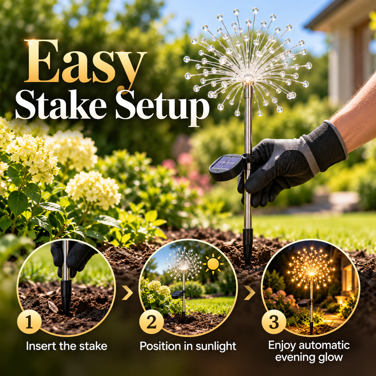 ☀️ 50% OFF Solar Dandelion Garden Light – Charges by Day, Glows After Dark ✨