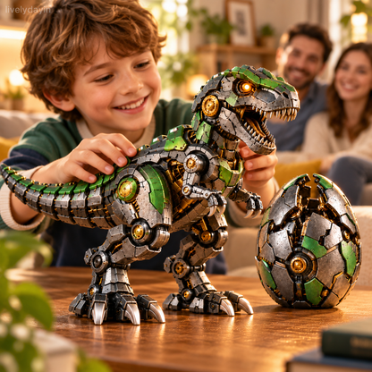 🦖🔥 Mechanical T-Rex Egg – From Mysterious Egg to Mighty Robotic Dinosaur! 🥚⚙️✨