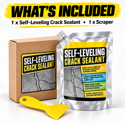 🔥 50% OFF Self-Leveling Crack Sealant 🛠️ Waterproof Concrete Crack Repair