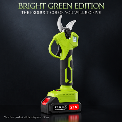 🌿 48% OFF Cordless Electric Pruning Shears 🔥 Dual Battery Garden Branch Cutter
