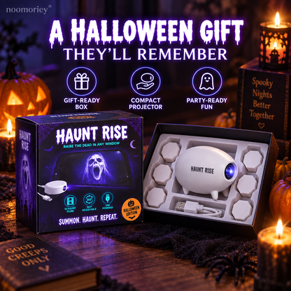 🎃 Halloween Window Projector 👻 16 Spooky Films USB Powered Holiday Decor