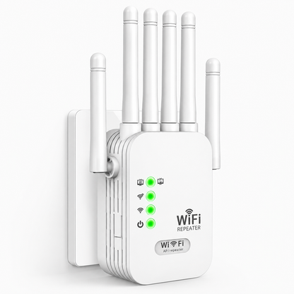 📶 6-Antenna WiFi Extender – Bring Better Coverage To More Rooms
