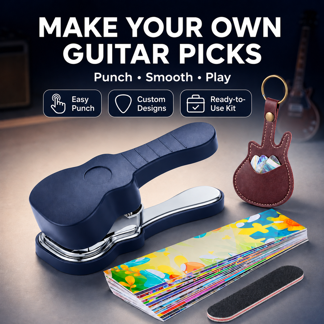 🔥 LIMITED-TIME 50% OFF! 🎸 DIY Guitar Pick Maker Kit – Make Custom DIY Picks 🎶