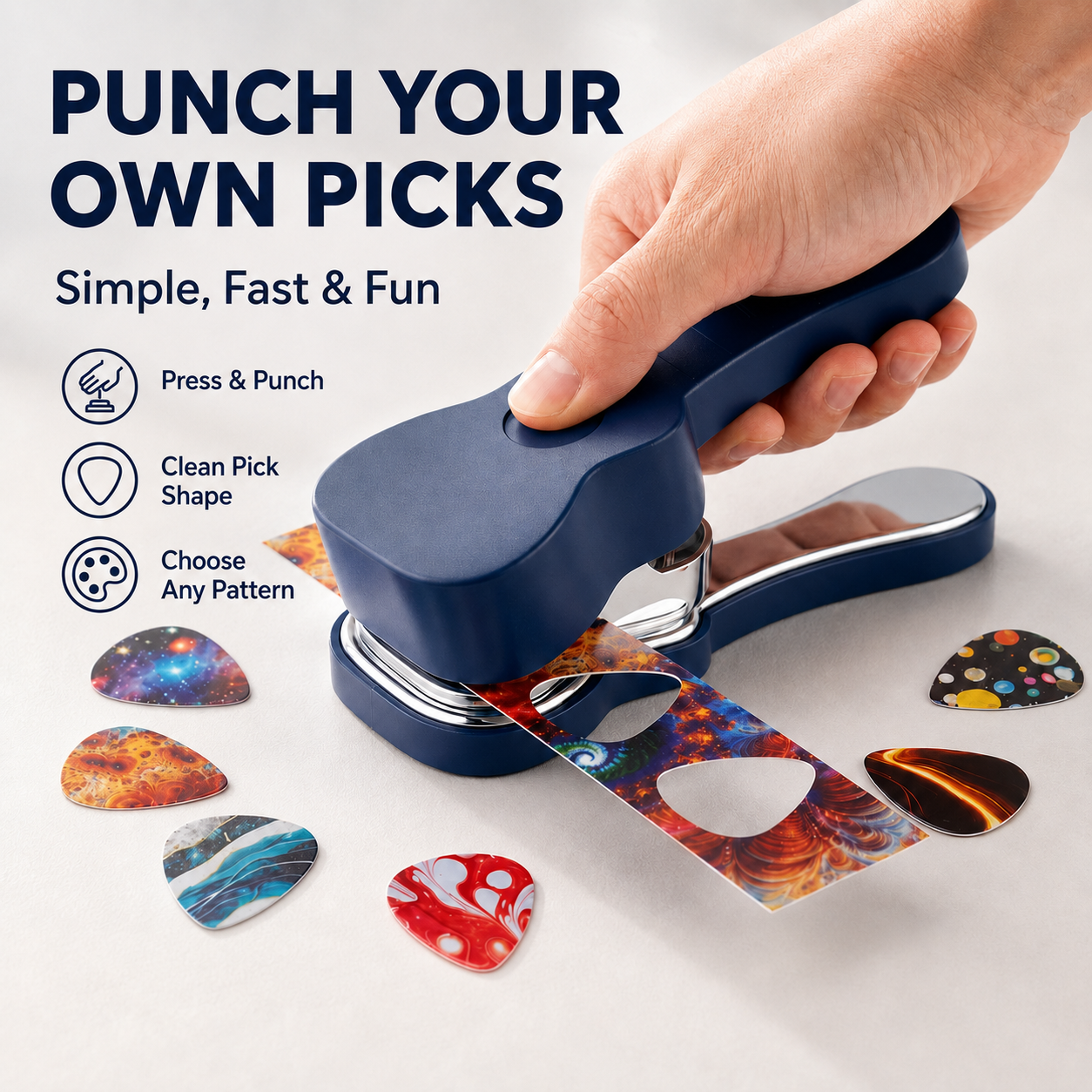 🔥 LIMITED-TIME 50% OFF! 🎸 DIY Guitar Pick Maker Kit – Make Custom DIY Picks 🎶