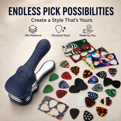 🔥 LIMITED-TIME 50% OFF! 🎸 DIY Guitar Pick Maker Kit – Make Custom DIY Picks 🎶