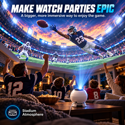 🏈 NFL Football Game Day Projector Light For Football Fans Home Decor