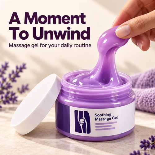 ✨ At-Home Massage Gel – A Simple Hands-On Self-Care Routine