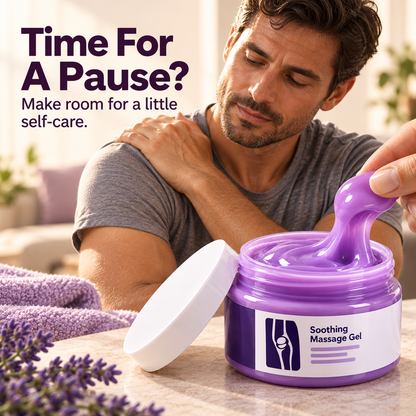 ✨ At-Home Massage Gel – A Simple Hands-On Self-Care Routine
