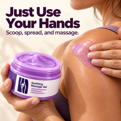 ✨ At-Home Massage Gel – A Simple Hands-On Self-Care Routine