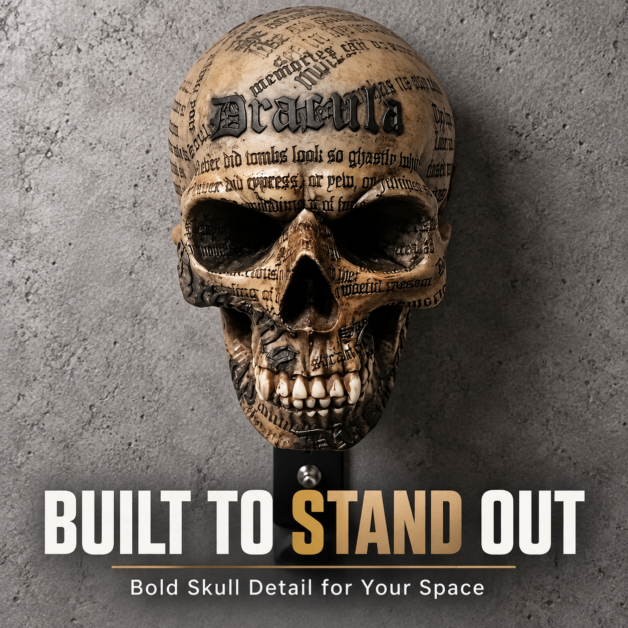 🔥 49% OFF Skull Helmet Wall Mount – Display Your Gear with Attitude