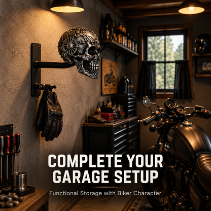 🔥 49% OFF Skull Helmet Wall Mount – Display Your Gear with Attitude