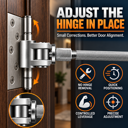 🔥 50% OFF 🔧 Adjustable Door Hinge Wrench – Fix Sagging Doors with Better Control