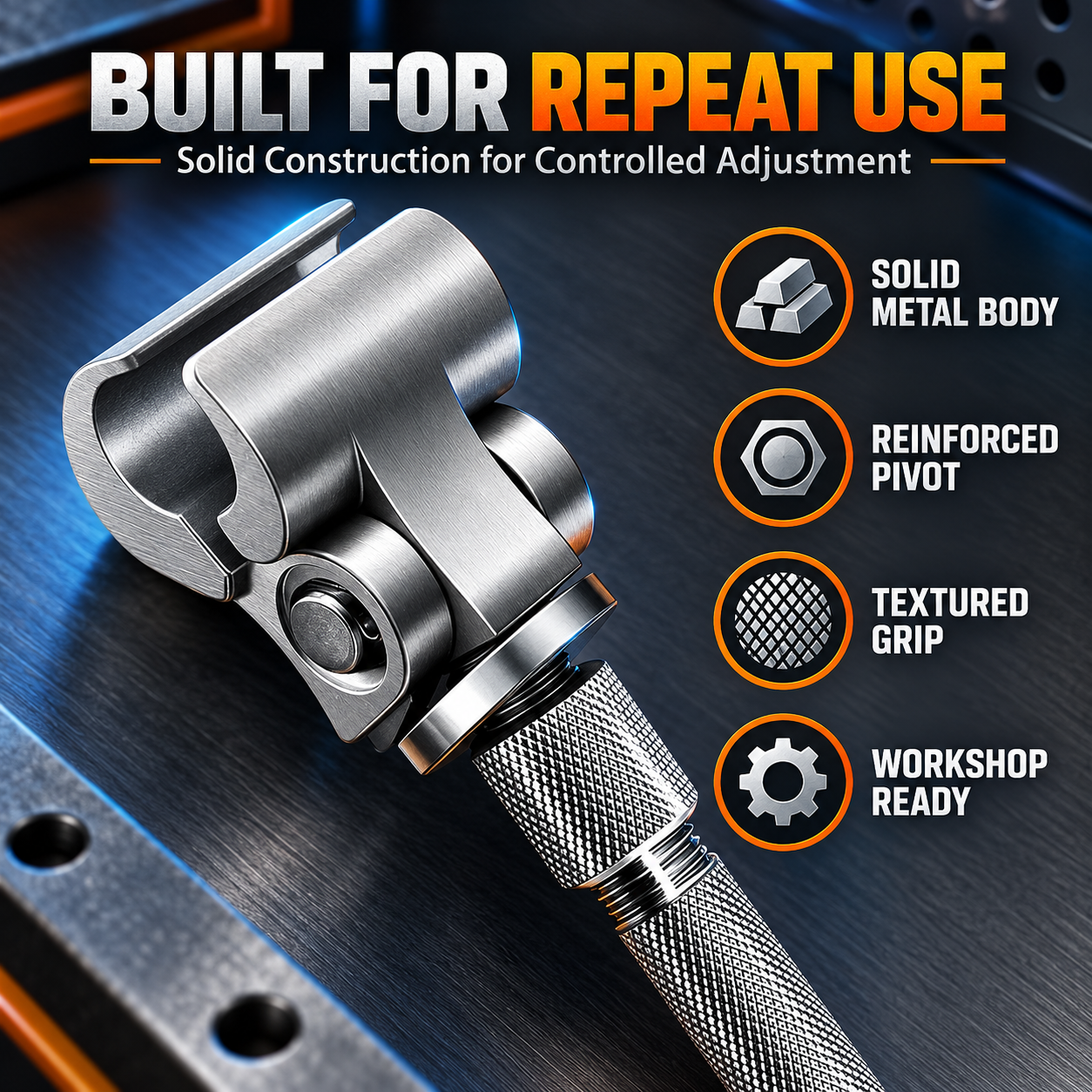 🔥 50% OFF 🔧 Adjustable Door Hinge Wrench – Fix Sagging Doors with Better Control