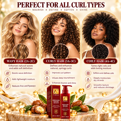 ✨ Leave-In Curl Defining Cream for Waves, Curls & Coils  🌿