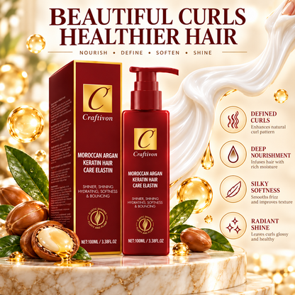 ✨ Leave-In Curl Defining Cream for Waves, Curls & Coils  🌿