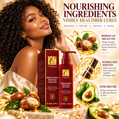 ✨ Leave-In Curl Defining Cream for Waves, Curls & Coils  🌿