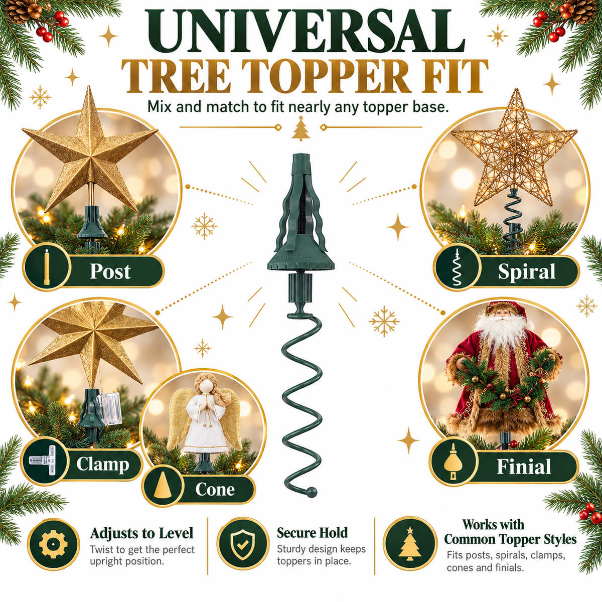 🎄Christmas Tree Topper Holder