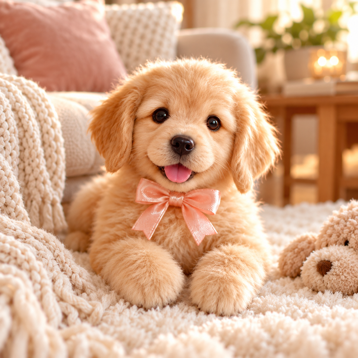 🎁Realistic Robotic Golden Retriever Puppy The Cutest Christmas Surprise✨