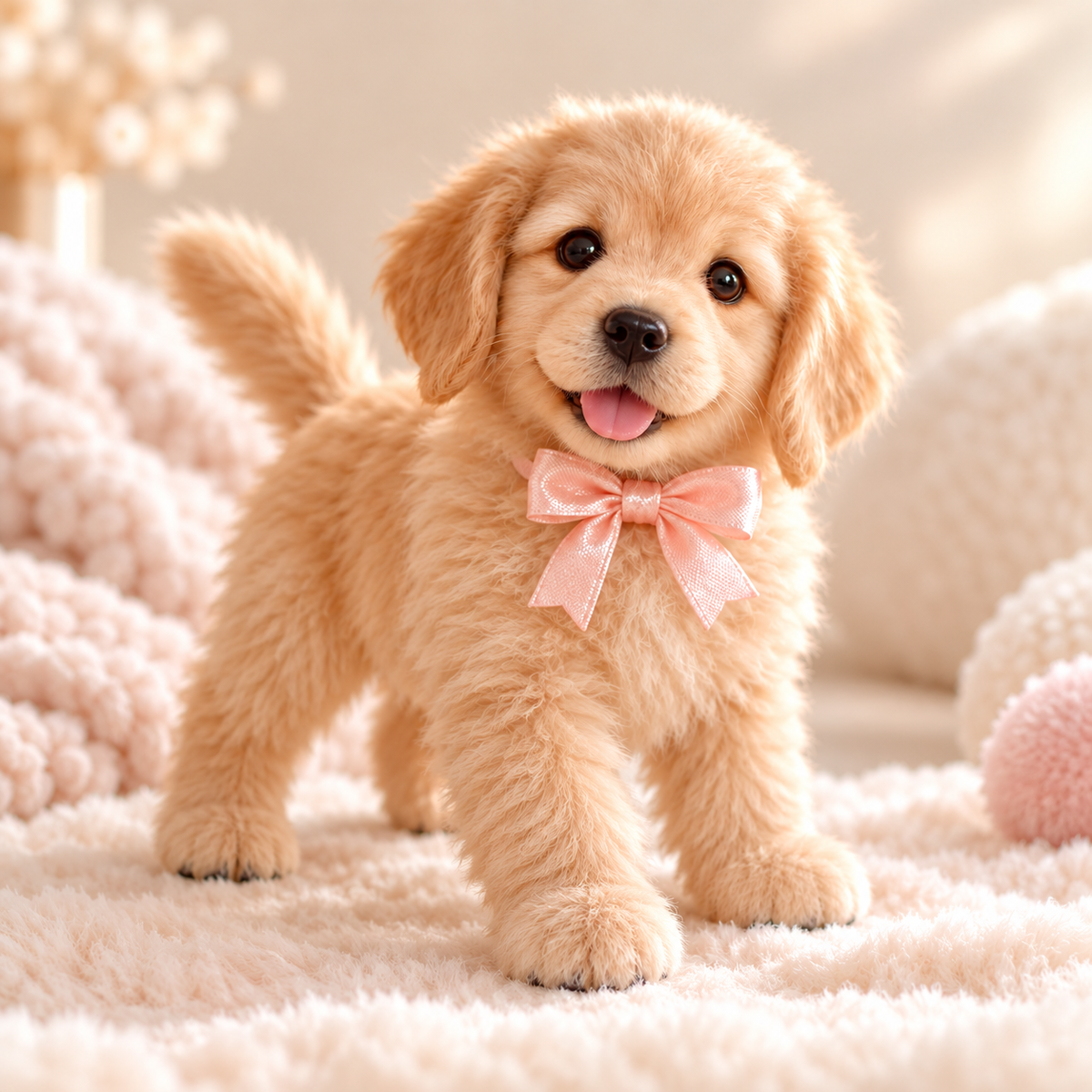 🎁Realistic Robotic Golden Retriever Puppy The Cutest Christmas Surprise✨
