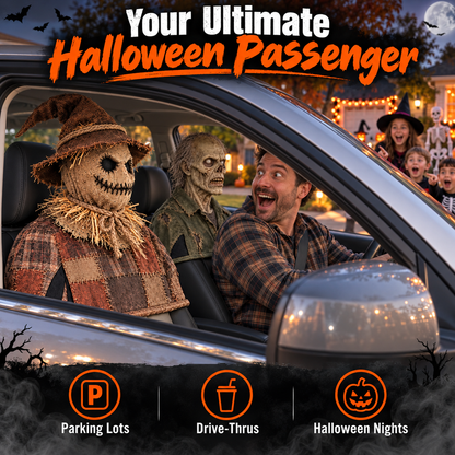 💀🎃Rotating Head Halloween Prank Decoration