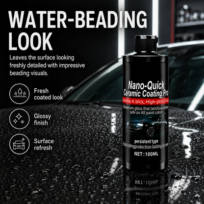 🔥 48% OFF Nano Ceramic Car Coating ✨ Restore Deep Gloss & Glass-Like Shine