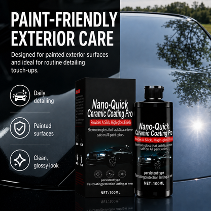 🔥 48% OFF Nano Ceramic Car Coating ✨ Restore Deep Gloss & Glass-Like Shine