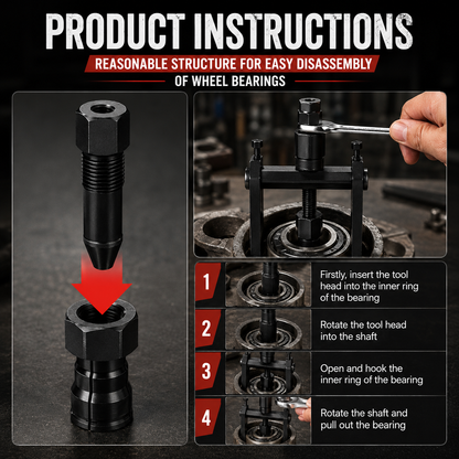 🔥 49% OFF 10-Piece Blind Hole Bearing Puller Set 🔧 8–25mm Removal Kit