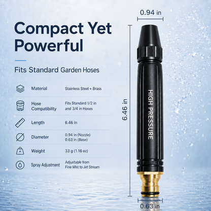 🔥🌊 Last Day 50% OFF – Powerful High-Pressure Water Gun for Car Cleaning