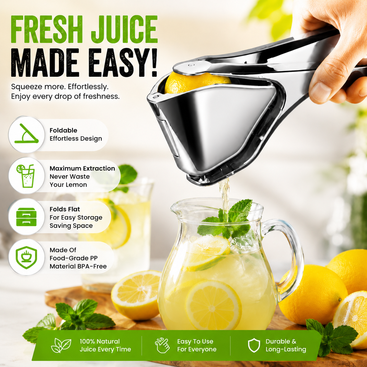 🍋Hand Juicer Squeezer