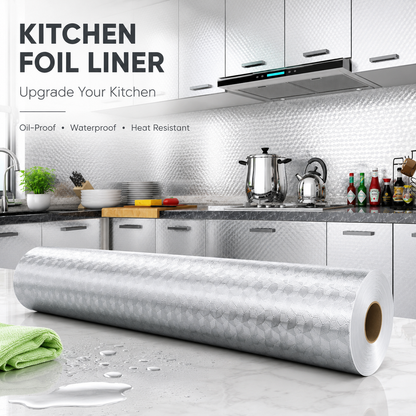 🔥 50% OFF Oil-Proof & Waterproof✨ Easy-Clean Kitchen Wallpaper