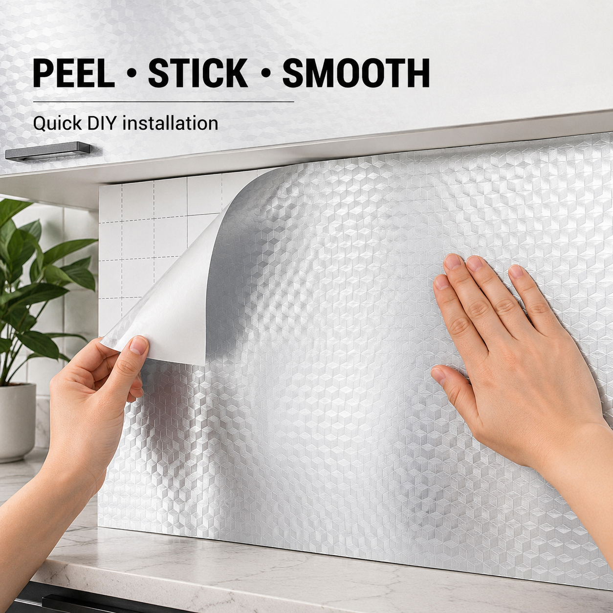 🔥 50% OFF Oil-Proof & Waterproof✨ Easy-Clean Kitchen Wallpaper