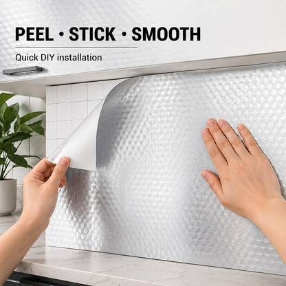 🔥 50% OFF Oil-Proof & Waterproof✨ Easy-Clean Kitchen Wallpaper