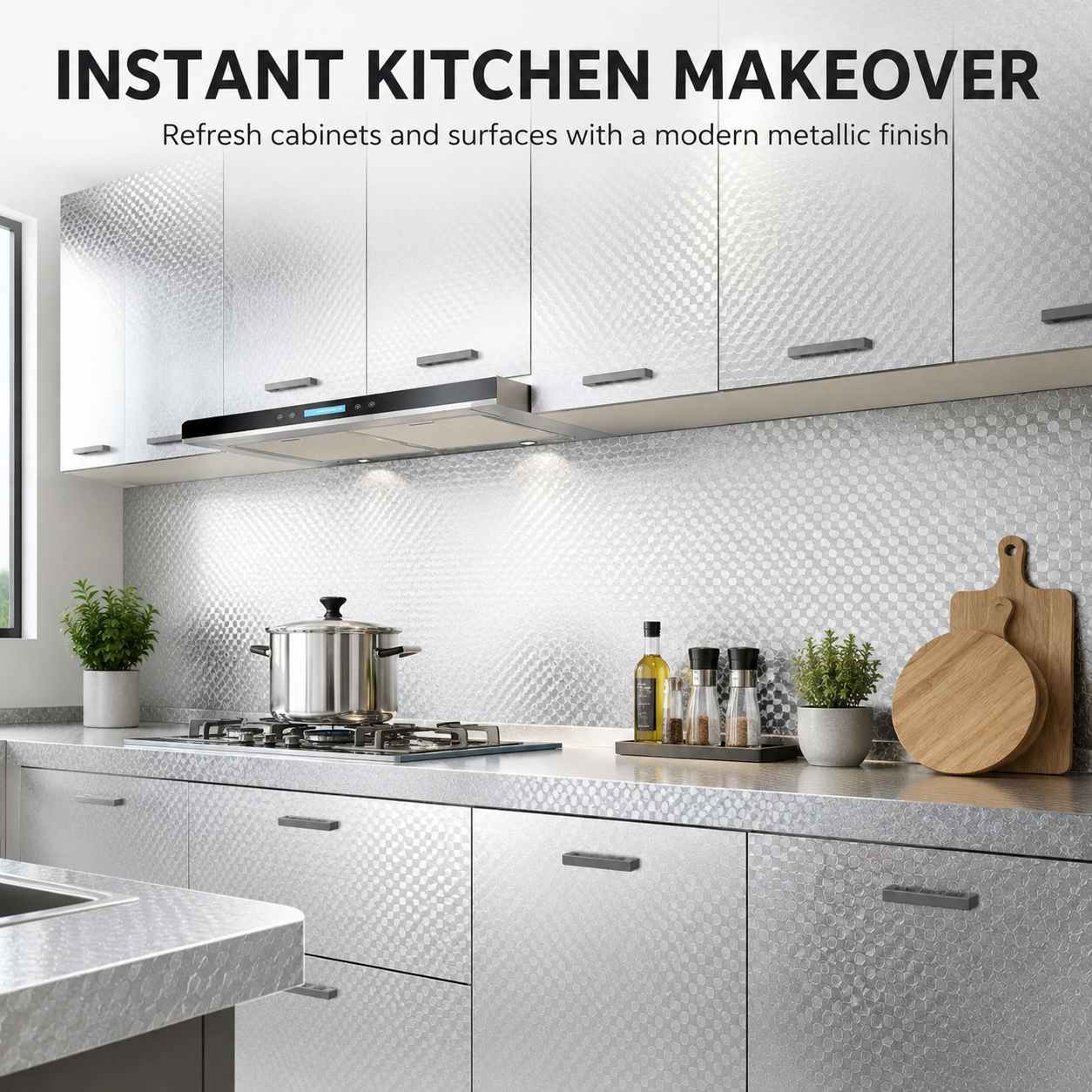 🔥 50% OFF Oil-Proof & Waterproof✨ Easy-Clean Kitchen Wallpaper
