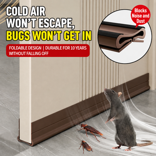 🔥Limited-time 50% off PVC door bottom sealing strips