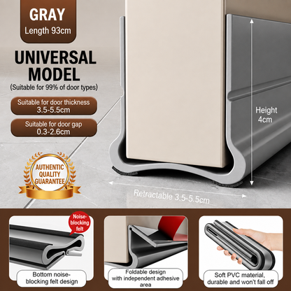 🔥Limited-time 50% off PVC door bottom sealing strips