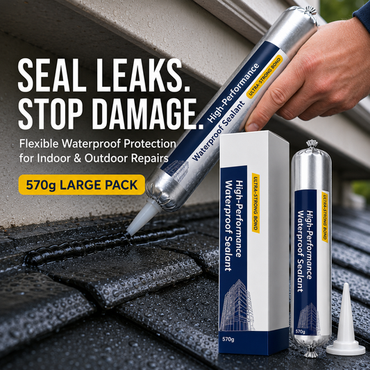 🚨 TODAY ONLY 50% OFF 💦 Stop Leaks Fast with Flexible Waterproof Sealant
