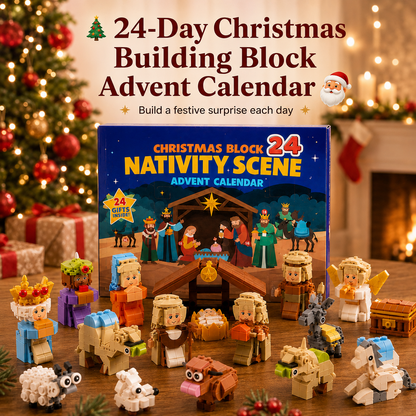🎄 50% OFF Christmas Building Block Advent Calendar – 24 Days of Festive Surprises 🎁