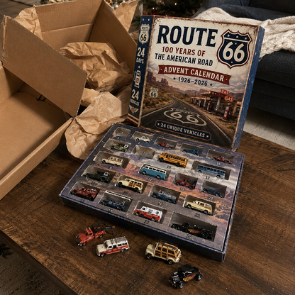 🎄 50% OFF 24-Day Classic Car Advent Calendar 🚗 24 Mini Vehicles to Collect